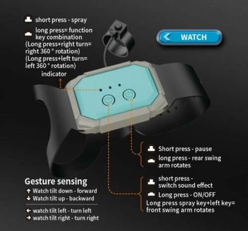 Remote Control 8 Wheel Climbing Stunt Car 360° Rotation With Spray Effect, Lights And Sounds