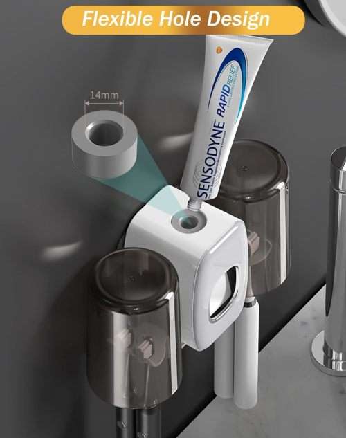 Multifunctional Toothbrush Holder