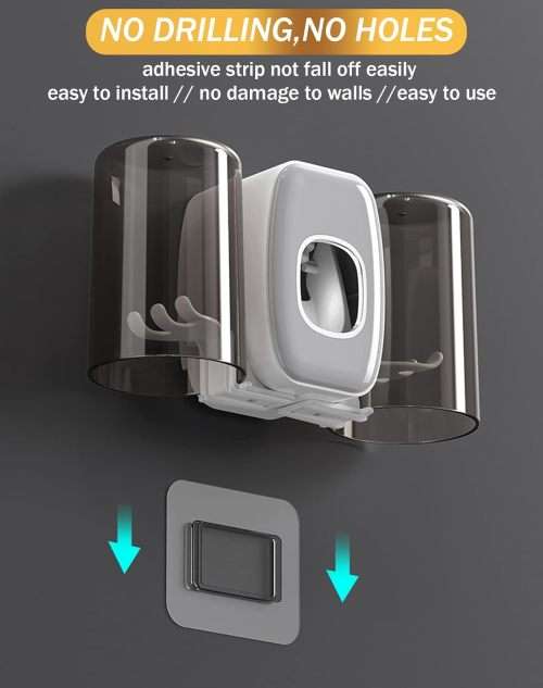 Multifunctional Toothbrush Holder