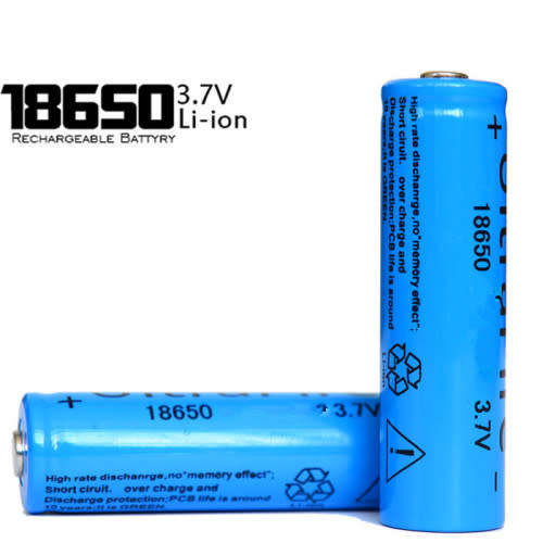 18650 Multi-Purpose Rechargeable Battery For Doorbells, Flashlights, Headlamps, Toys