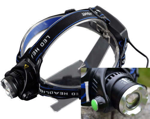Portable Rechargeable LED headlamp