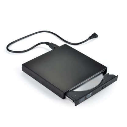 External DVD CD RW Drive Burner Ultra Slim For PC Laptop USB 2.0