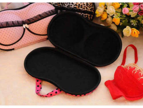 Portable Container Bra Box Travel Storage Bag Box Protective Bra Storage Box
