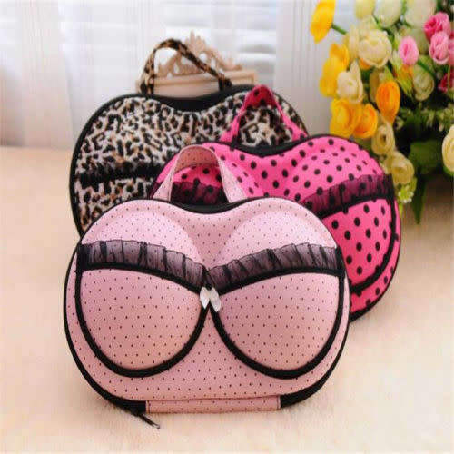 Portable Container Bra Box Travel Storage Bag Box Protective Bra Storage Box