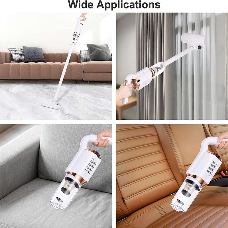 Multifunctional Portable Handheld Vacuum Cleaner USB Rechargeable Cordless Vacuum Cleaner
