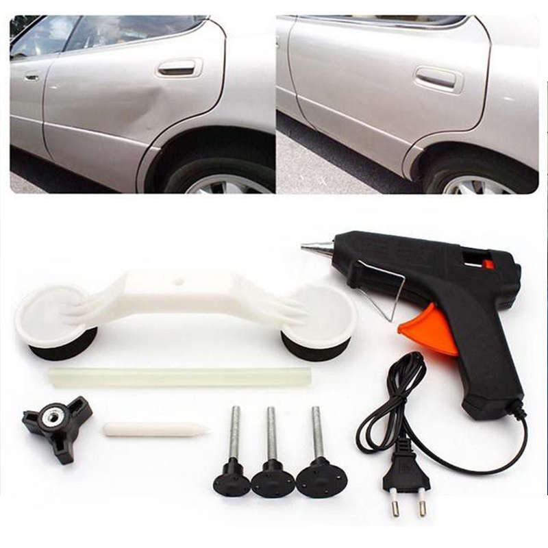 Auto Body Pop-Up Dent Repair Kit Panel Puller Tool Complete Set