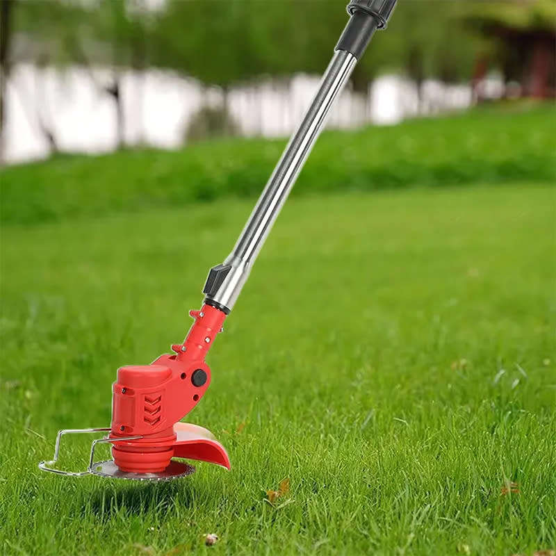 2-in-1 Height Adjustable Electric Lawn Mower Cordless Lawn Trimmer, Battery Powered Lawn Edger