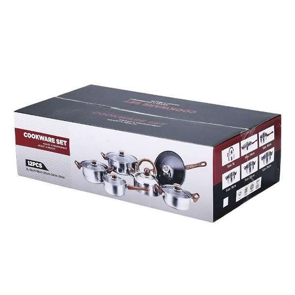 Stainless Steel Cookware Set 11 Piece