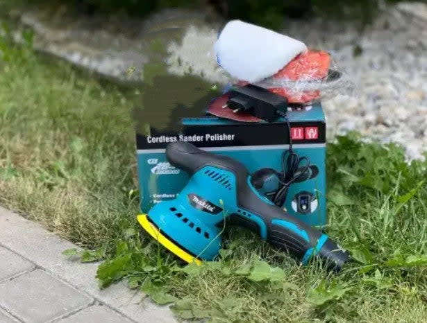 Cordless Sander Drillless Polisher