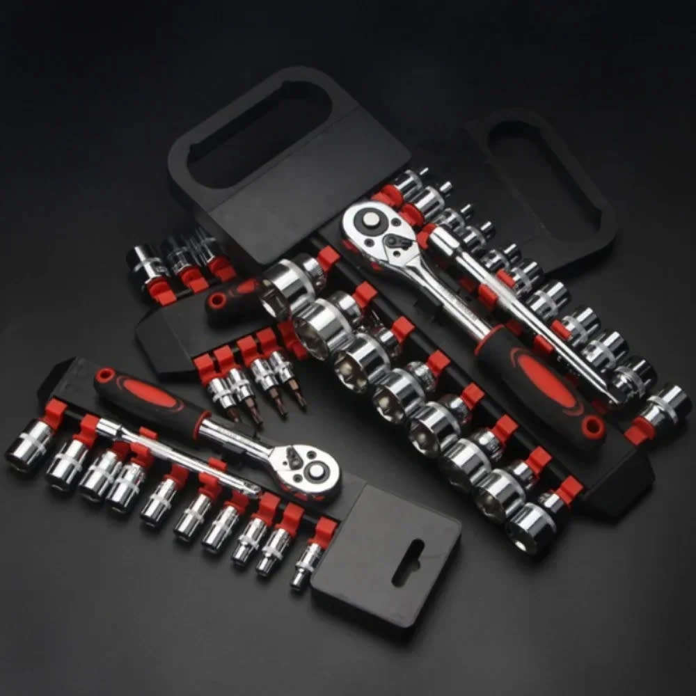 New Upgraded Version Ratchet Wrench Socket Set Hardware Car Ship Motorcycle Bicycle Repair Tools