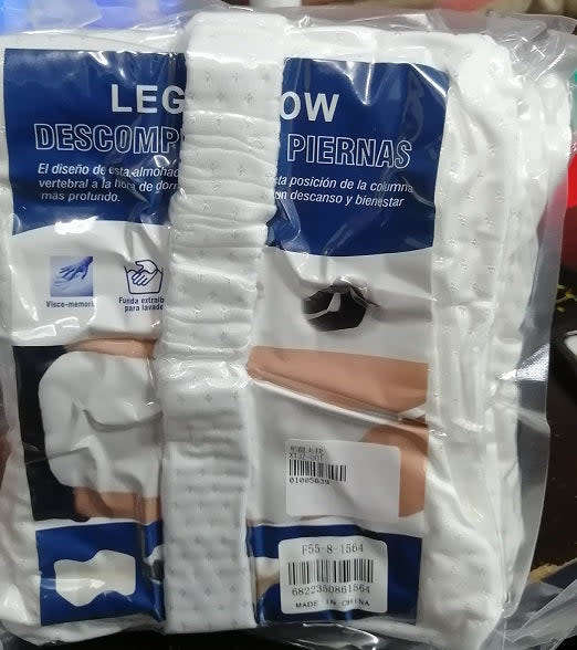 Cooling Knee Pillow For Side Sleepers