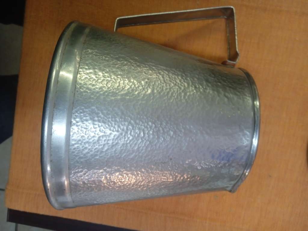 Vintage Pewter milkjug