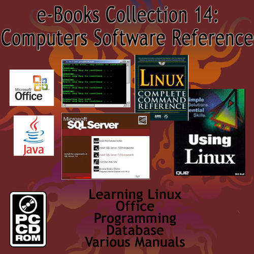 E-Books Collection Disk 14: Computers Software References