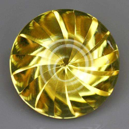 HPJ AMERICAN MASTERPIECE COLLECTION: 11.00 CT VVS CITRINE 'DAZZLING WINDMILL'