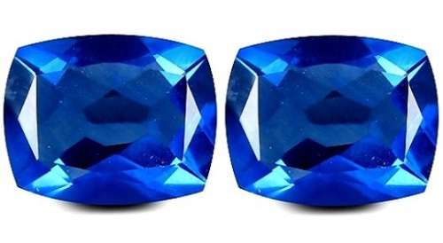 HPJ REF. POINT: OUTSTANDING RARE BIG SIZE 9.24 CT VVS COLOUR SHIFT BEST BLUE FLUORITE PAIR