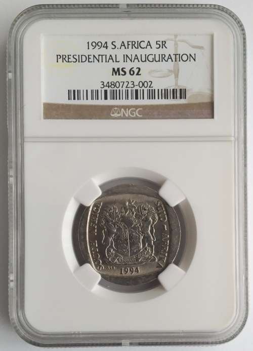 1994 Inauguration R5 NGC Graded MS62