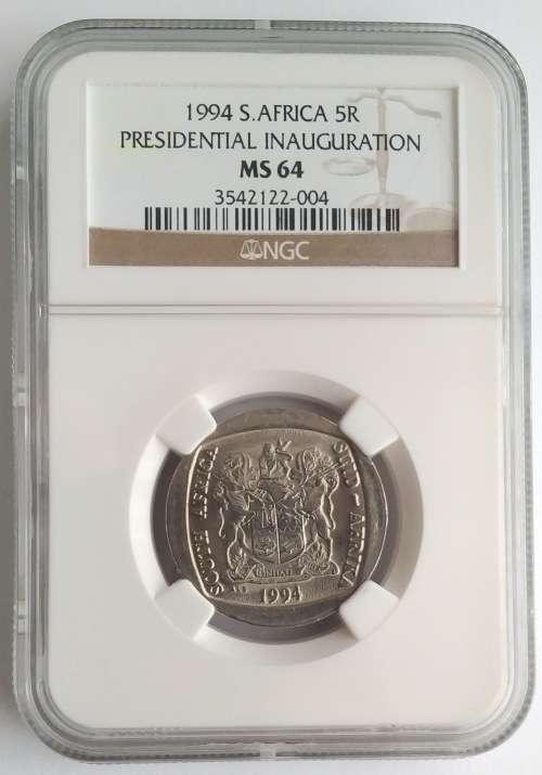 1994 Inauguration R5 NGC Graded MS64