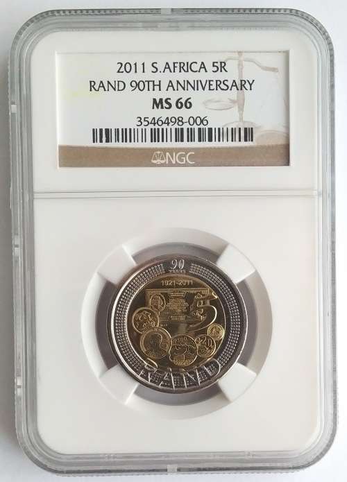 2011 SARB 90th Birthday MS66 R5 NGC