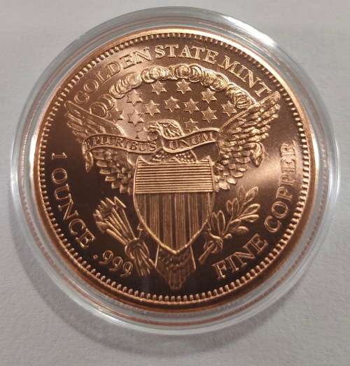 Morgan Dollar - 1oz Copper - Encapsulated