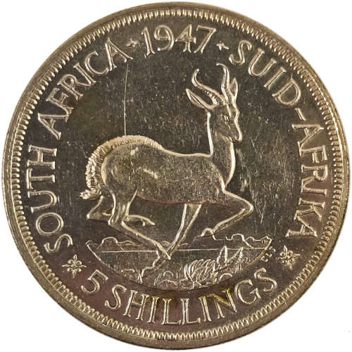 1947 5-Shillings - South Africa (x2 Coins)
