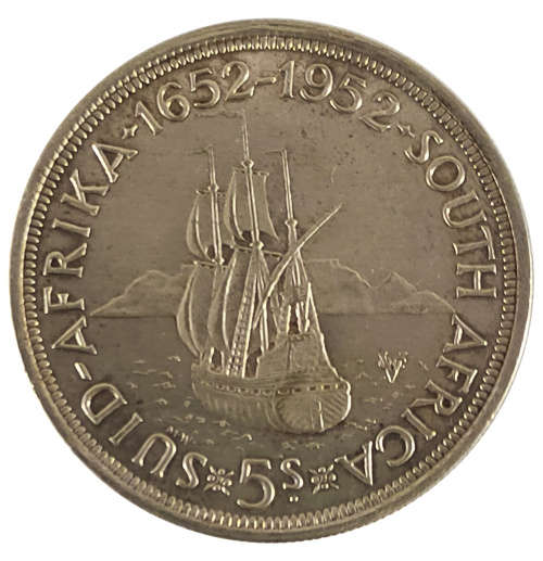 1952 5-Shillings - South Africa - (x8 Coins)