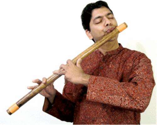 JUMBO 30-INCH INDIAN BASS BANSURI BAMBOO FLUTE. ULTRA LARGE SIZE FOR EXPERT FLUTE PLAYERS