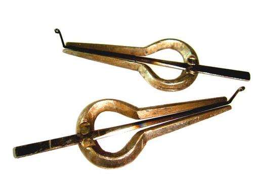 INDIAN CARNATIC MORSING JEW'S / JAW HARP LAMELLOPHONE. STEEL. 5/G + 1/C ( 2 pcs)