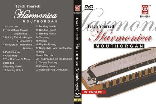 TEACH YOURSELF HARMONICA MOUTH-ORGAN - COMPREHENSIVE TRAINING DVD TUTOR