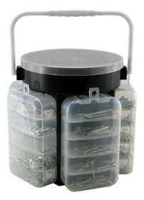 Hardware Caddy - 628 Piece Tool set, Handy and Compact {Brand New}