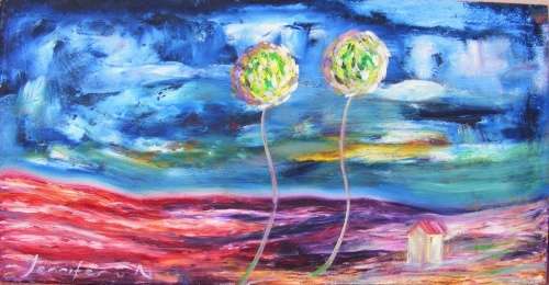 There's Hope - Oil Painting - Jennifer van Niekerk