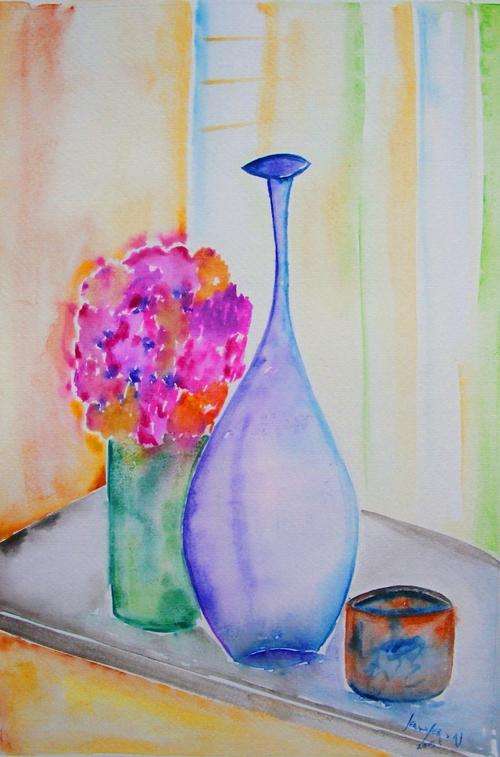 Delicately Classic - Original Watercolour - Jennifer van Niekerk  [sc]