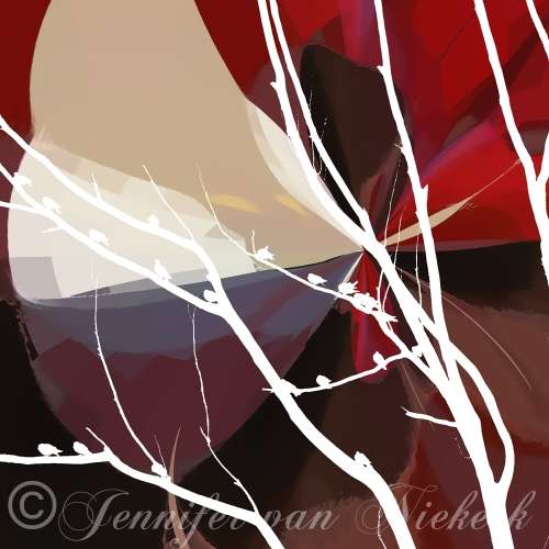 Pinotage Floral White Forest III [d]