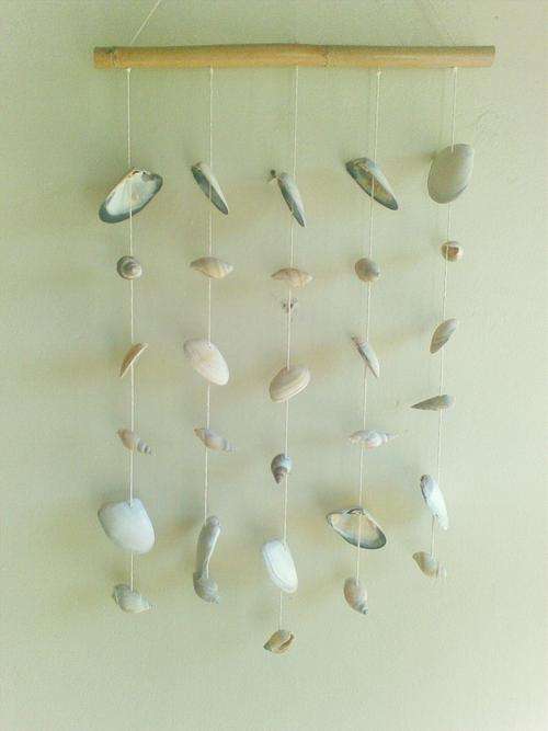 Seashell wind chimes