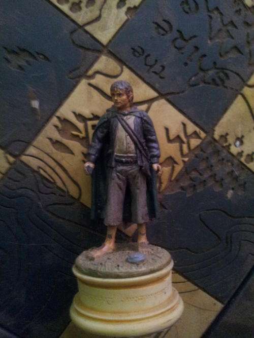 Lord of the rings Chess piece - Sam - White Pawn