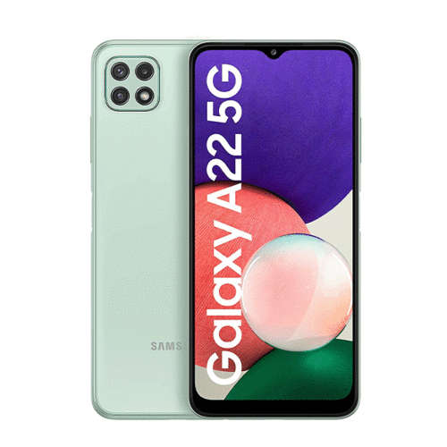 Samsung Galaxy A22 5G , Mint , Single Sim , 64GB Storage