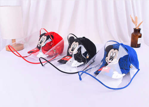 Kiddies Cap With Face Shield