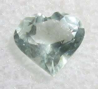 Wonderful 1.00ct Hart Shape Aquamarine 7x7mm