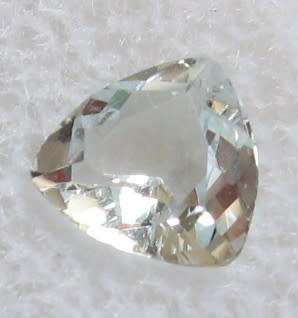 Trillion cut .60ct Aquamarine 7x7x7 mm