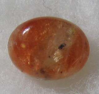 FINE SUNStone Oval CABOCHONS,  .80ct 9x7mm