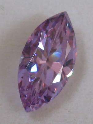 DAZZLING Marquise cut PURPLE CUBIC ZIRCONIUM, 5.20ct 15x7mm