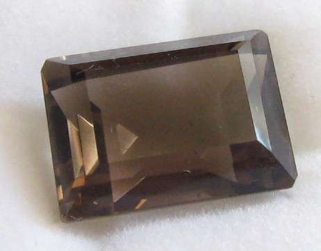 Fine 7.20ct Smoky Quartz Emerald cut, 14x10mm