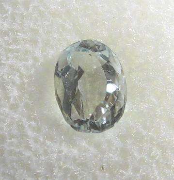 Aquamarine Oval cut .80ct 5x7 mm