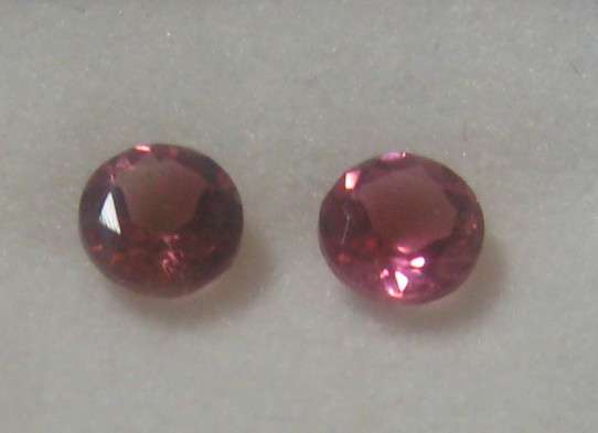 Fine .60ct Pink Tourmaline Round cut 4mm