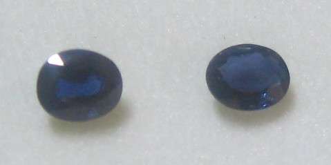 Fine Blue Sapphire Oval cut 5x4mm (.60ct)