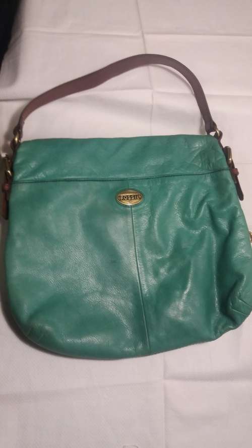Fossil Leather Hobo Shoulder Bag