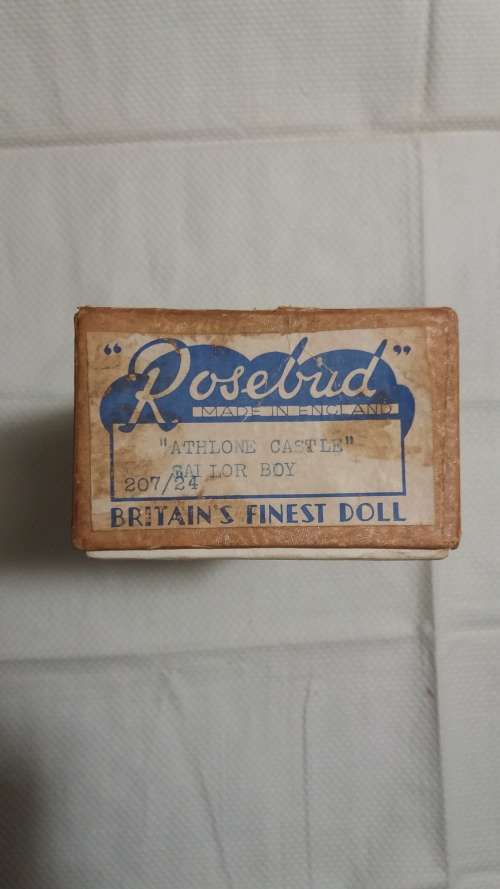 "Rosebud'' '' Athlone Castle'' Sailor Boy Made in England
