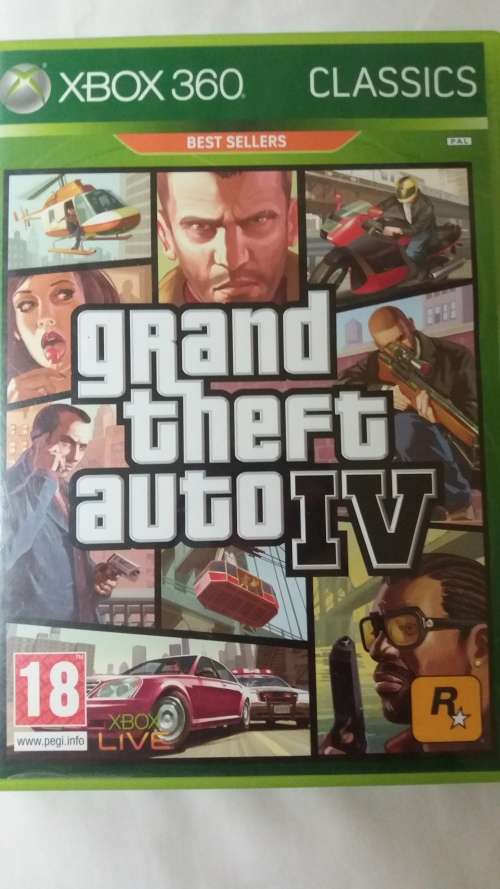 Grand Theft Auto IV- Xbox 360