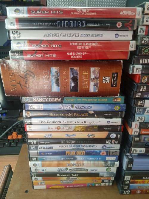 Crazy R1 Starting Bid 70+ Vintage PC Games