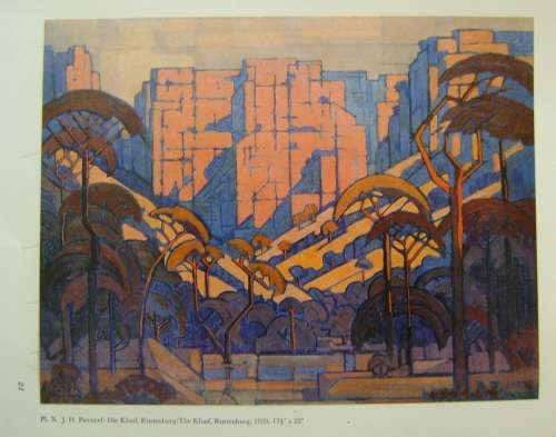 Pierneef Print: Die Kloof,  Rustenburg
