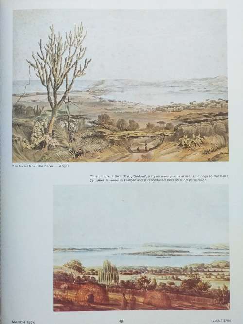 Lantern magazine (March 1974) Vol 23 no 3 Natal 150 jaar herdenking (1824 to 1974)